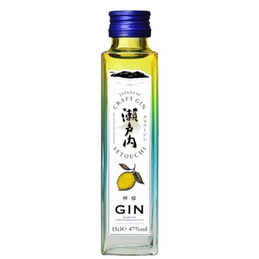 SETOUCHI LEMON GIN Japanischer Gin mit Zitrone und Tee 150 ml