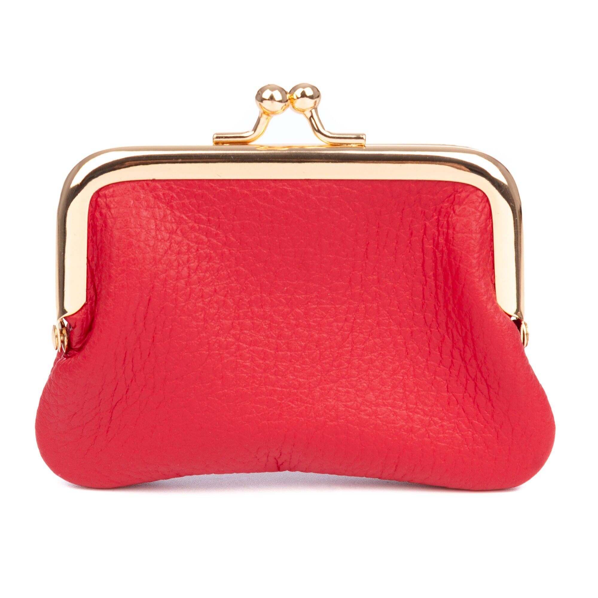 Portafoglio da donna Algeria.Colore vera pelle Sauvage: rosso