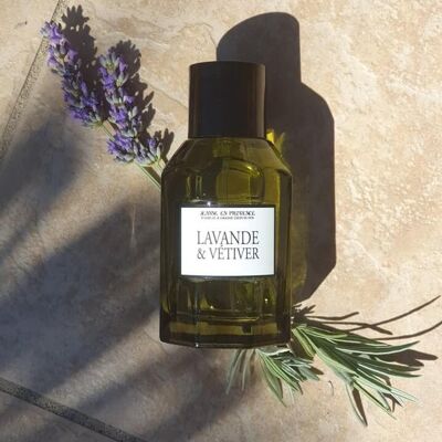 EAU DE TOILETTE
LAVENDER & VÉTIVER