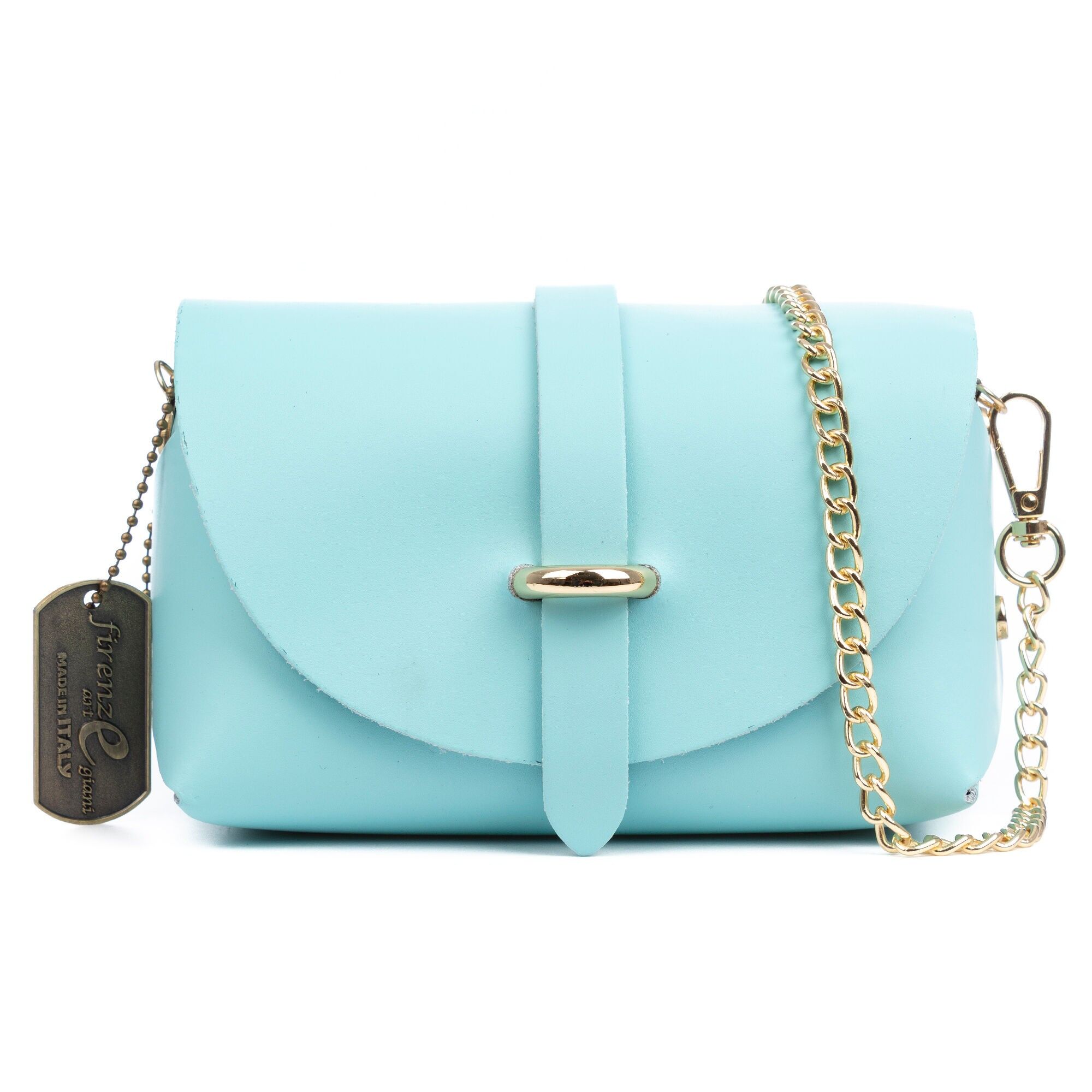 Aurora Damen-Umhängetasche. Echtes Ruga-Leder