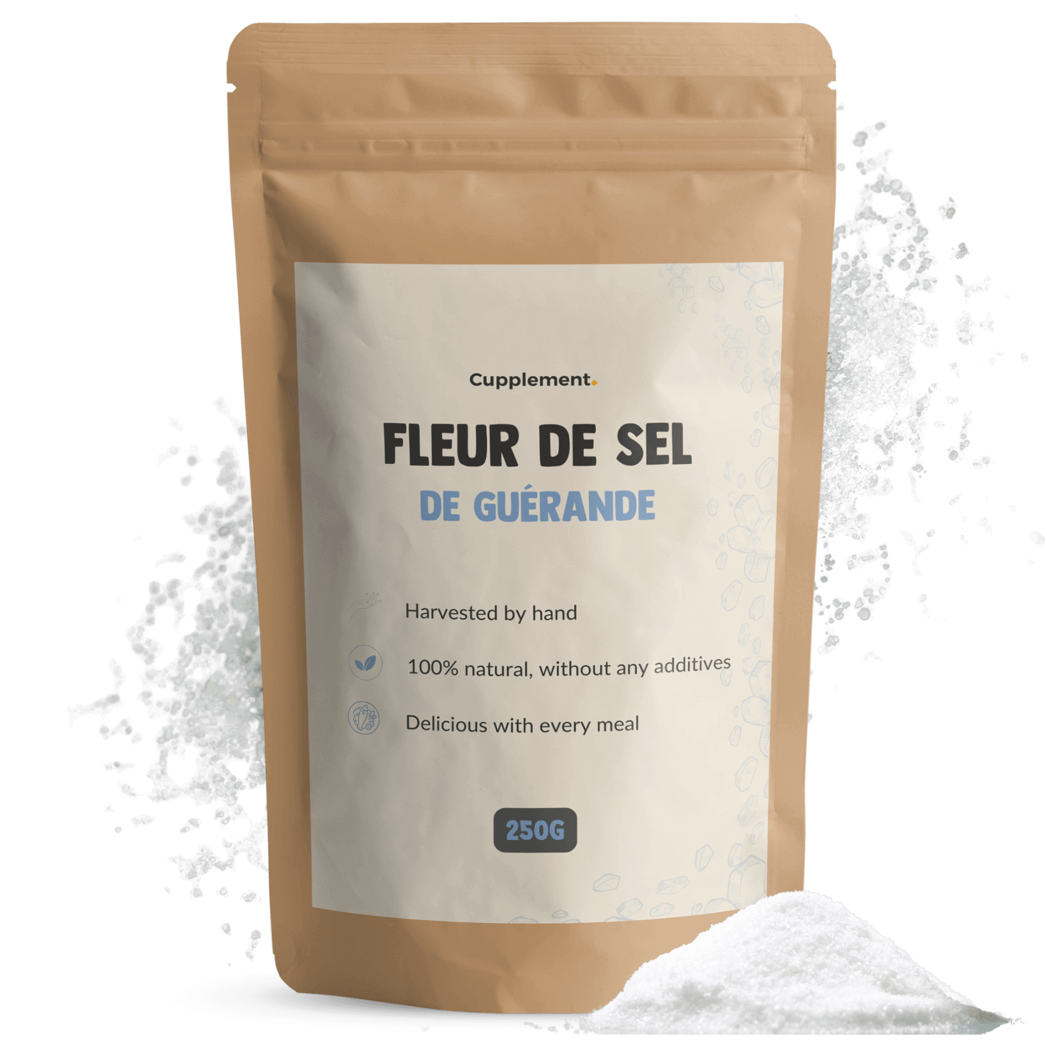 GOYU Fleur de Sel de Guérande - Coarse Celtic Sea Salt - Celtic Sea Salt - Salt