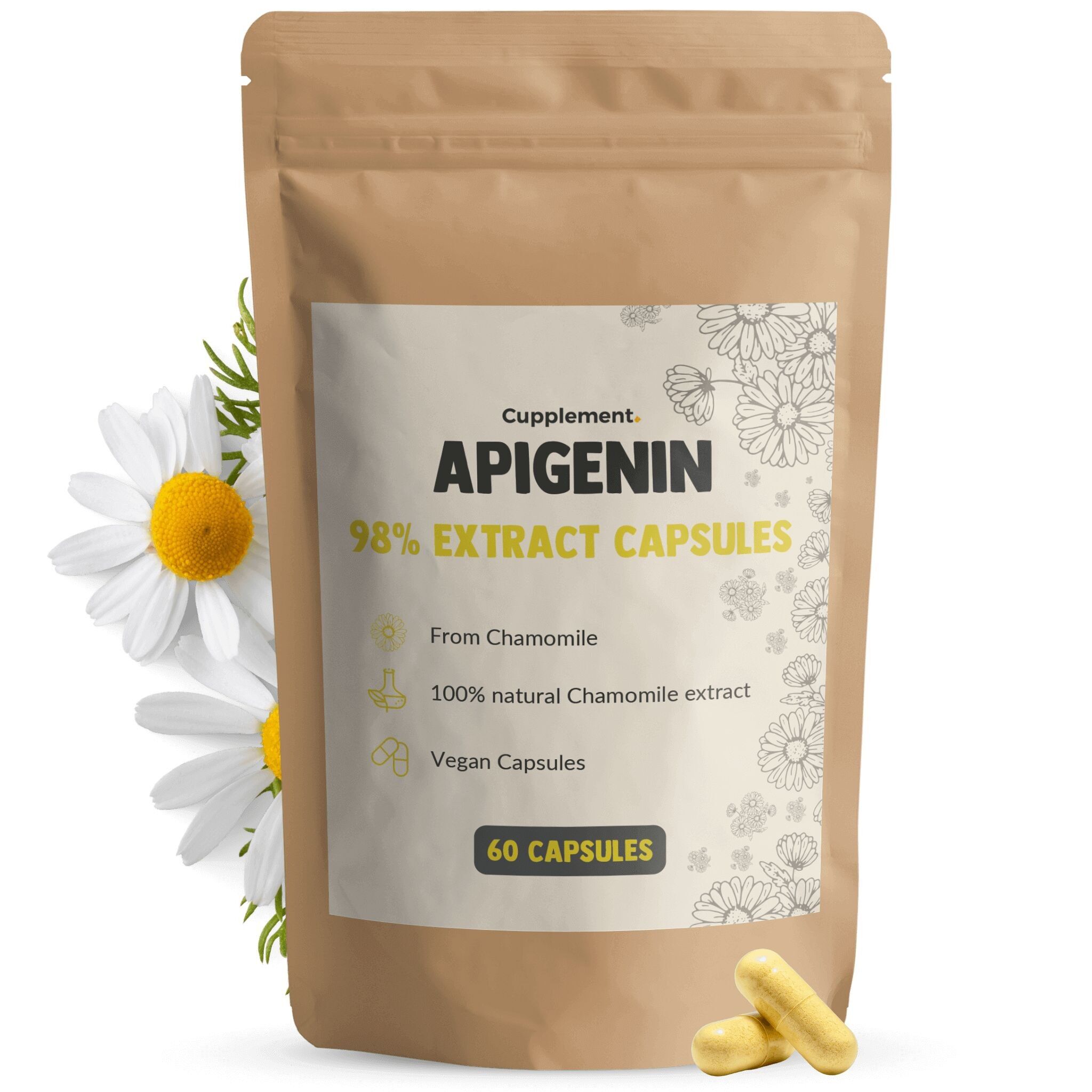 Estratto di apigenina Cupplement 100 mg - Sonno