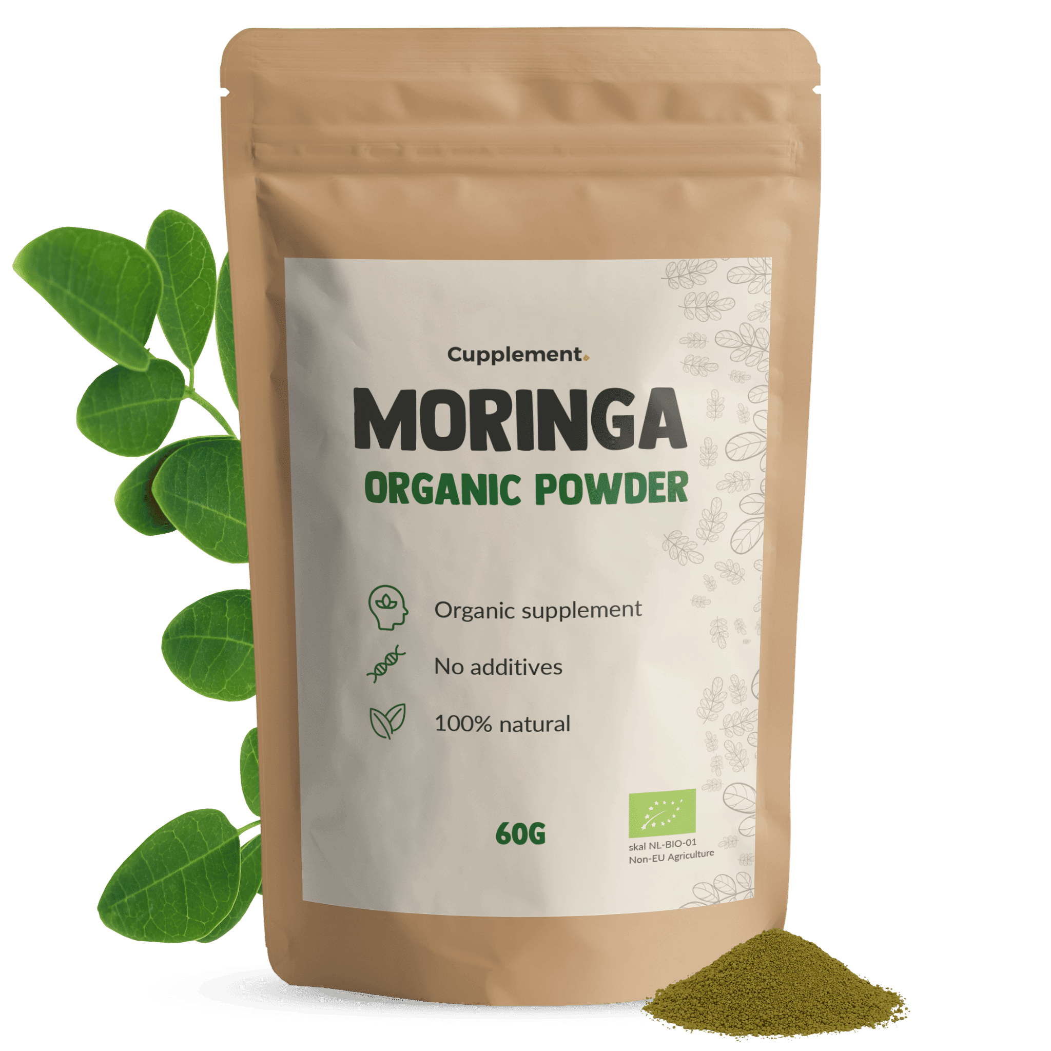 GOYU Organic Moringa Powder - Oleifera – Immunity - 15-day supply per sachet