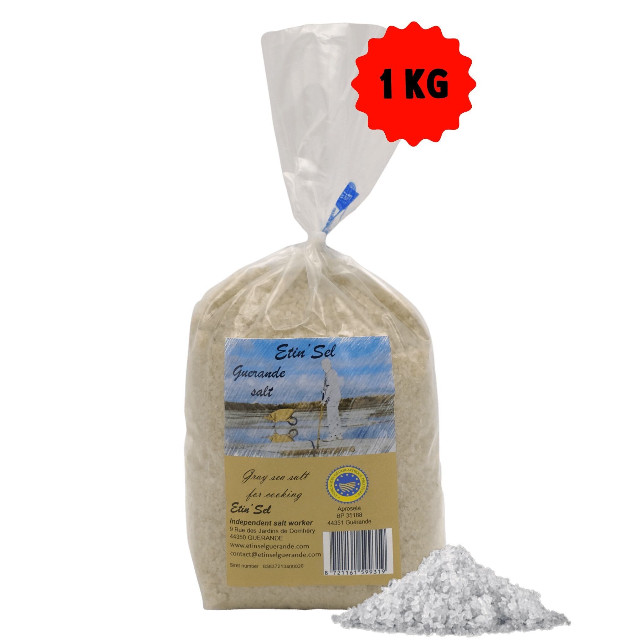 Cupplement Etin Sel Sale marino celtico - Sale marino celtico grosso di Guérande