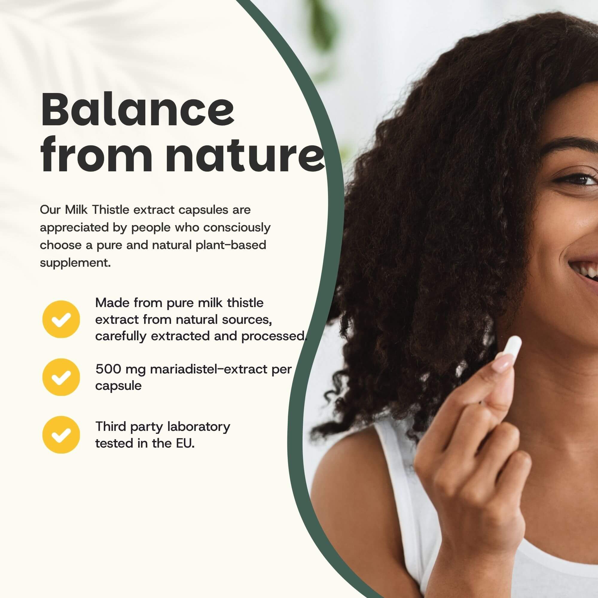 GOYU Mariadistel Extract 500 mg  - Leverreiniging - Milk Thistle - 60 dagen voorraad per zakje