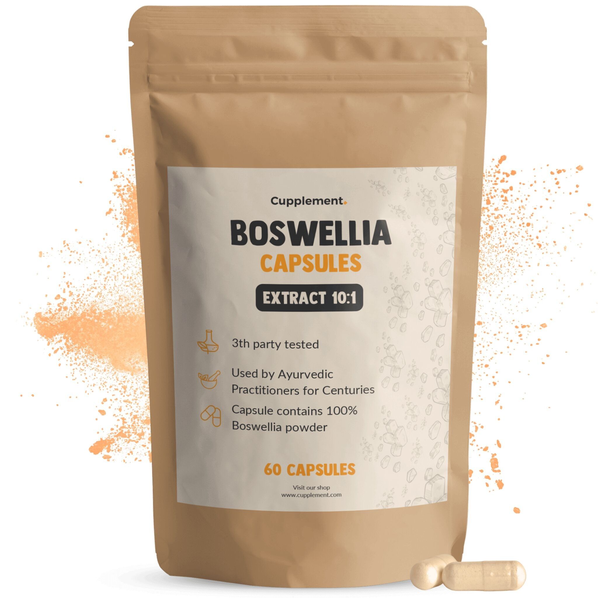 Estratto di Boswellia Cupplement 500 mg - Articolazioni