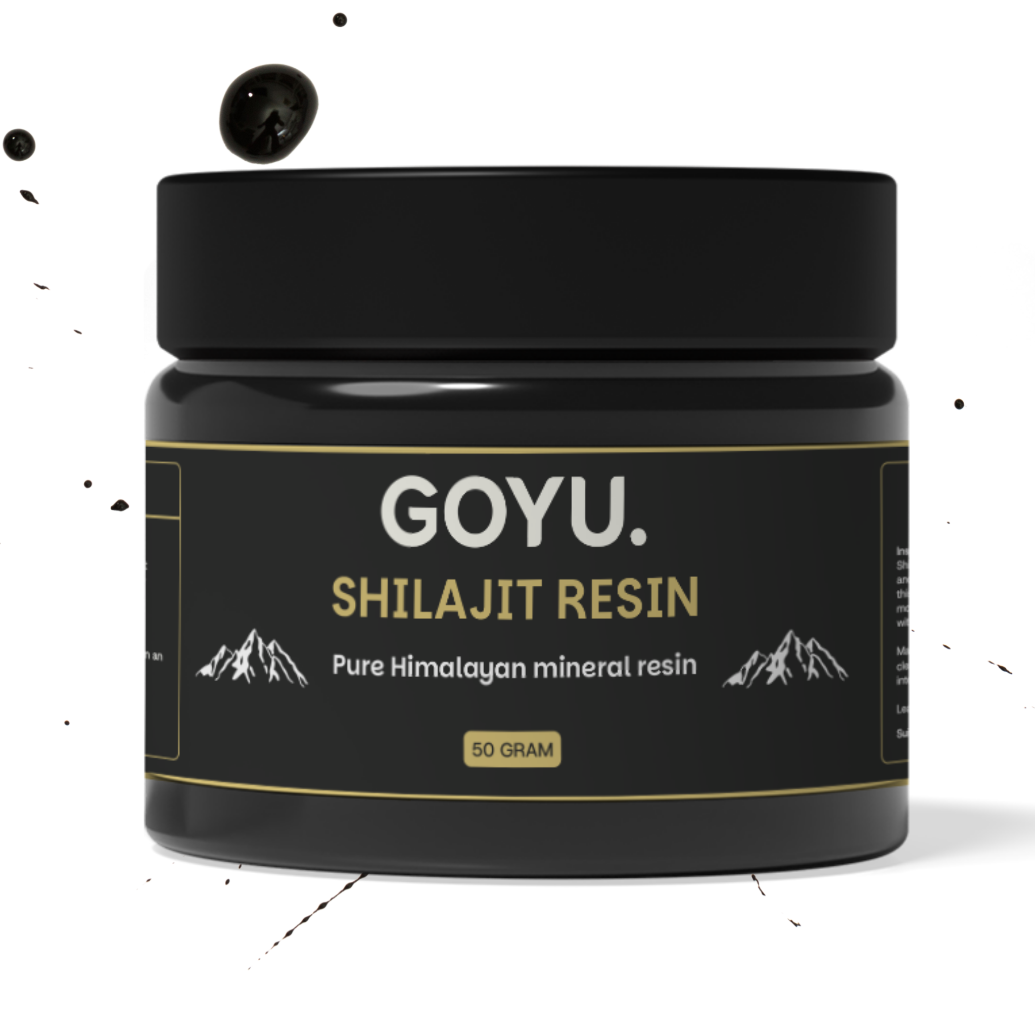GOYU Shilajit Resin - Himalaya Mumijo – Energy