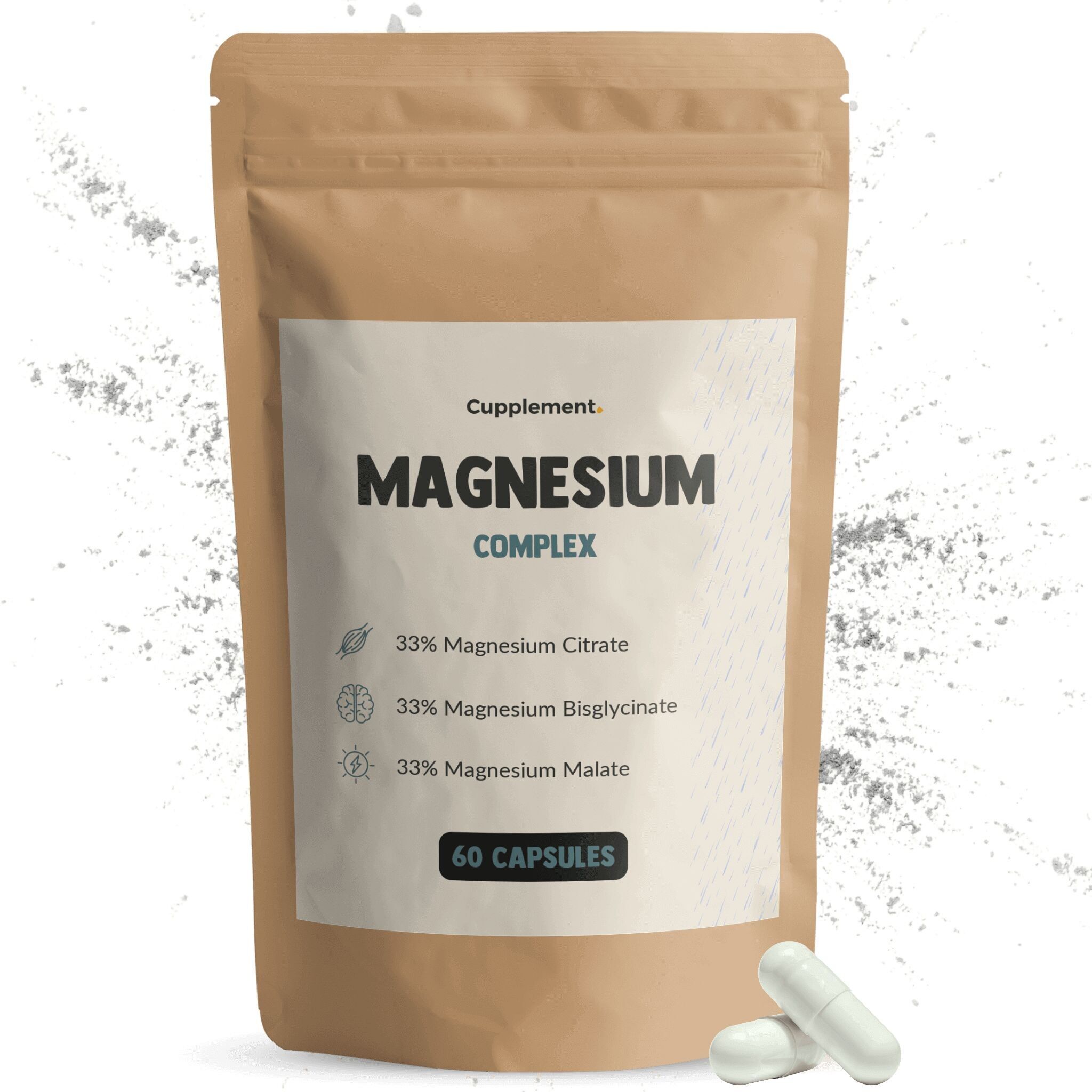 Cupplement Magnesium complex - Magnesium complex - Muscles - Energy - Nervous system