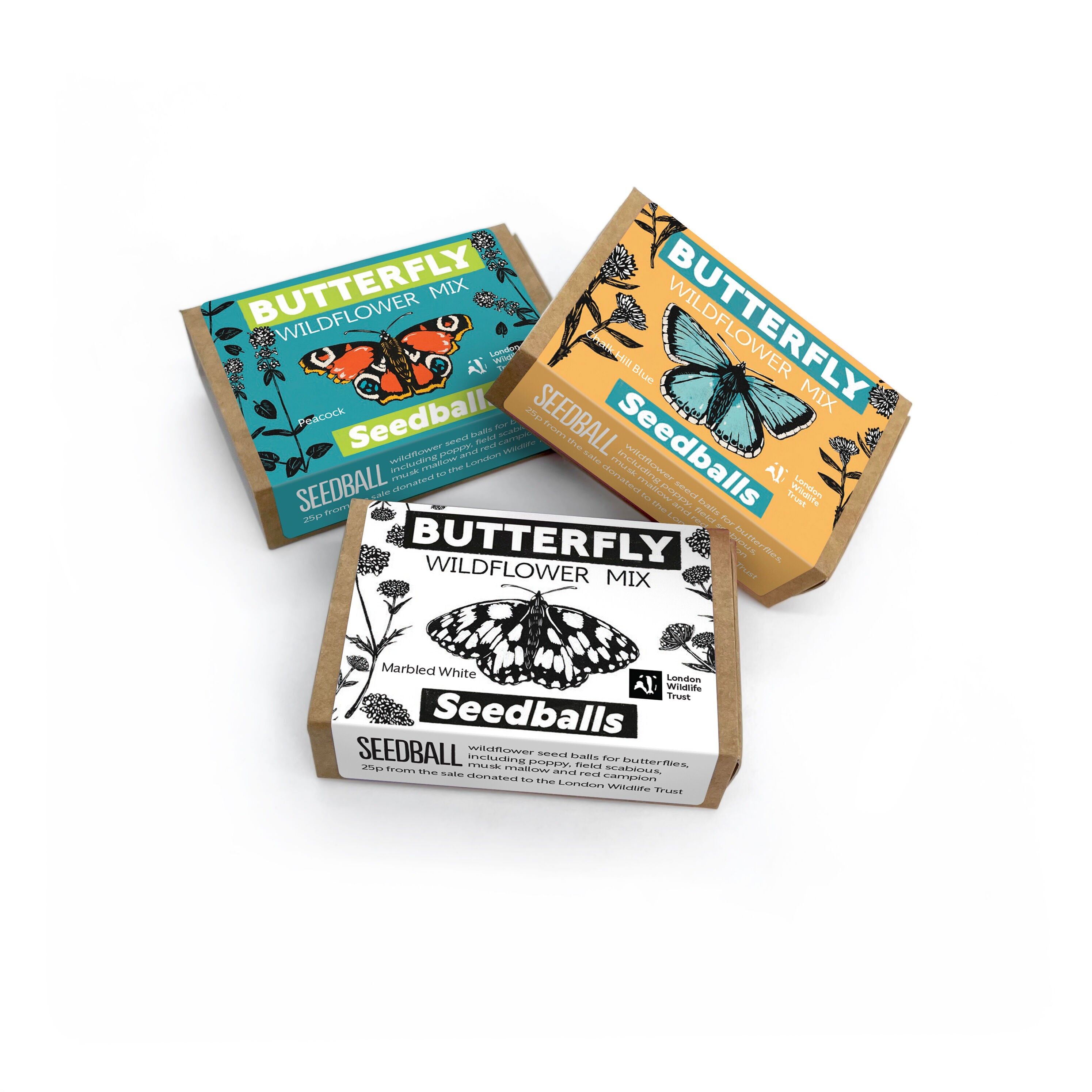 Cajas de mariposas del London Wildlife Trust