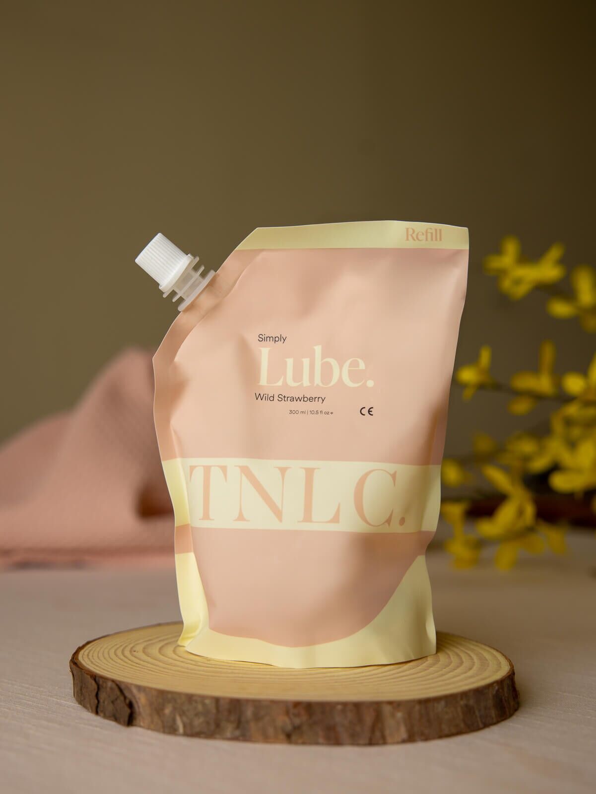 Simply Lube Nachfüllbeutel für Wilde Erdbeere