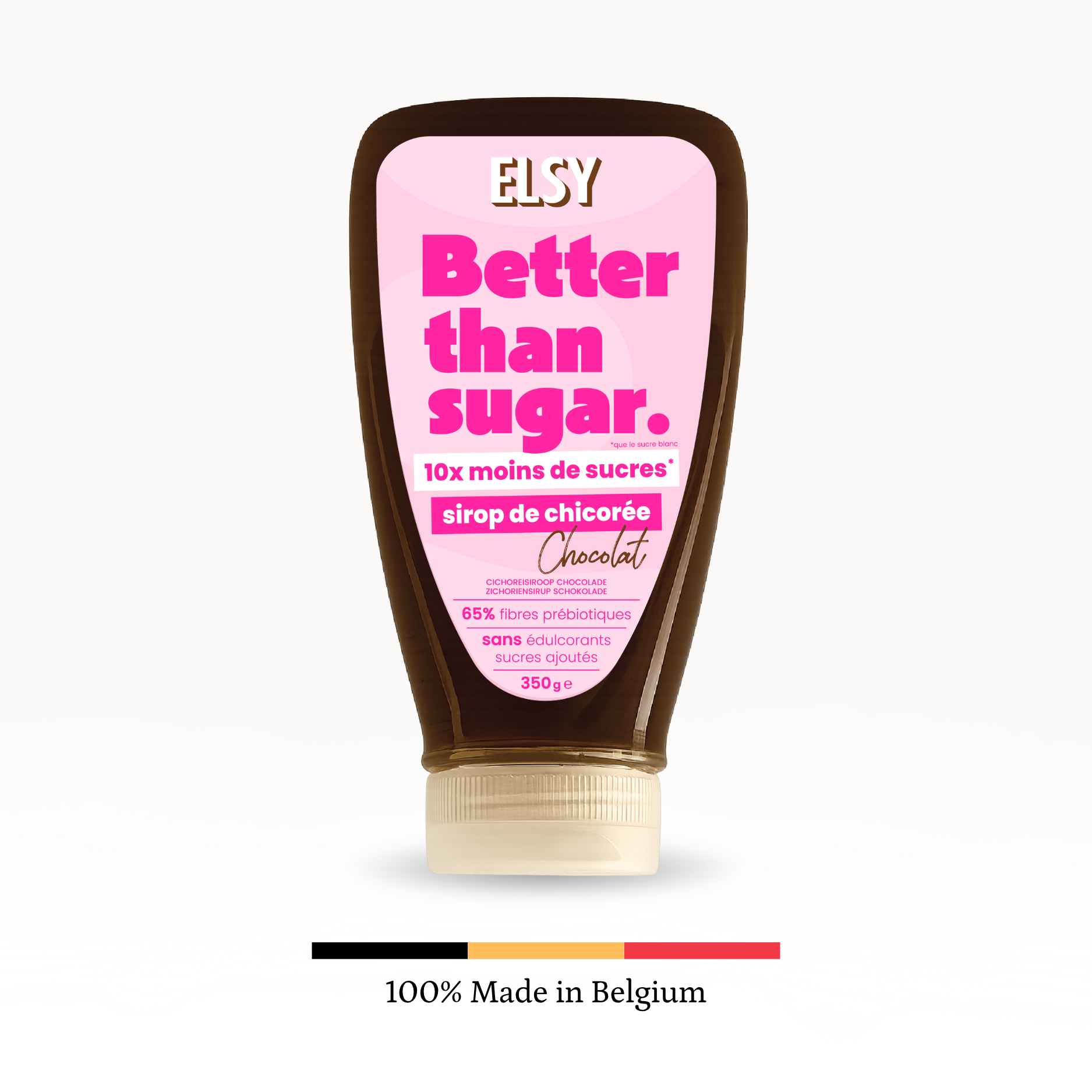 The incredible Elsy Chocolate Chicory Syrup - 350g x 12