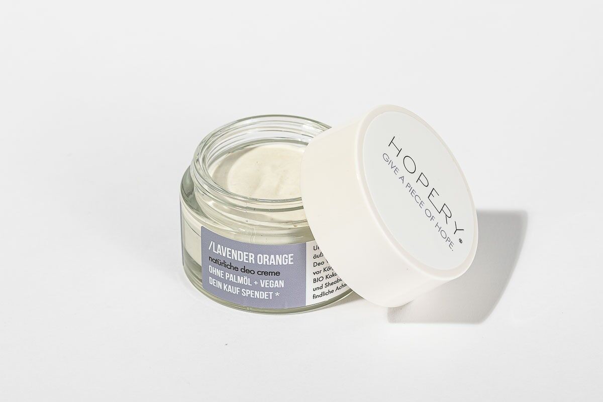 Crème déodorante lavande-orange