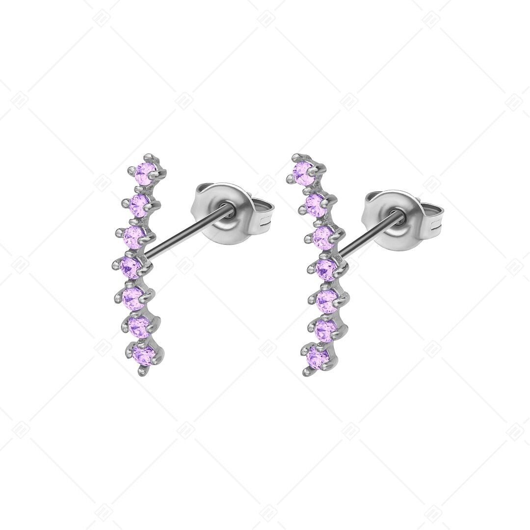BALCANO - Haley / Circonia Gemstone Stud Earrings