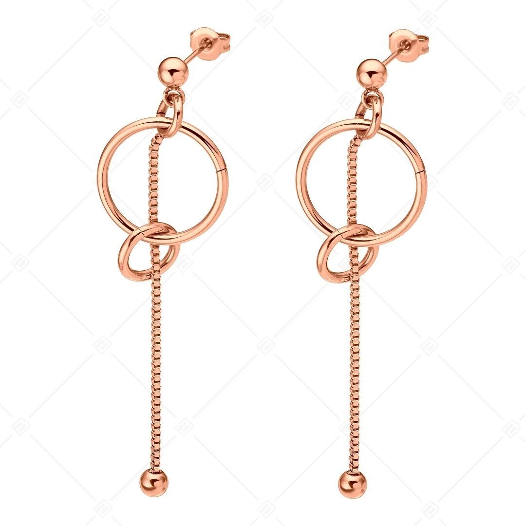 BALCANO - Clea / Dangling Earrings With 18K Rose Gold Plated