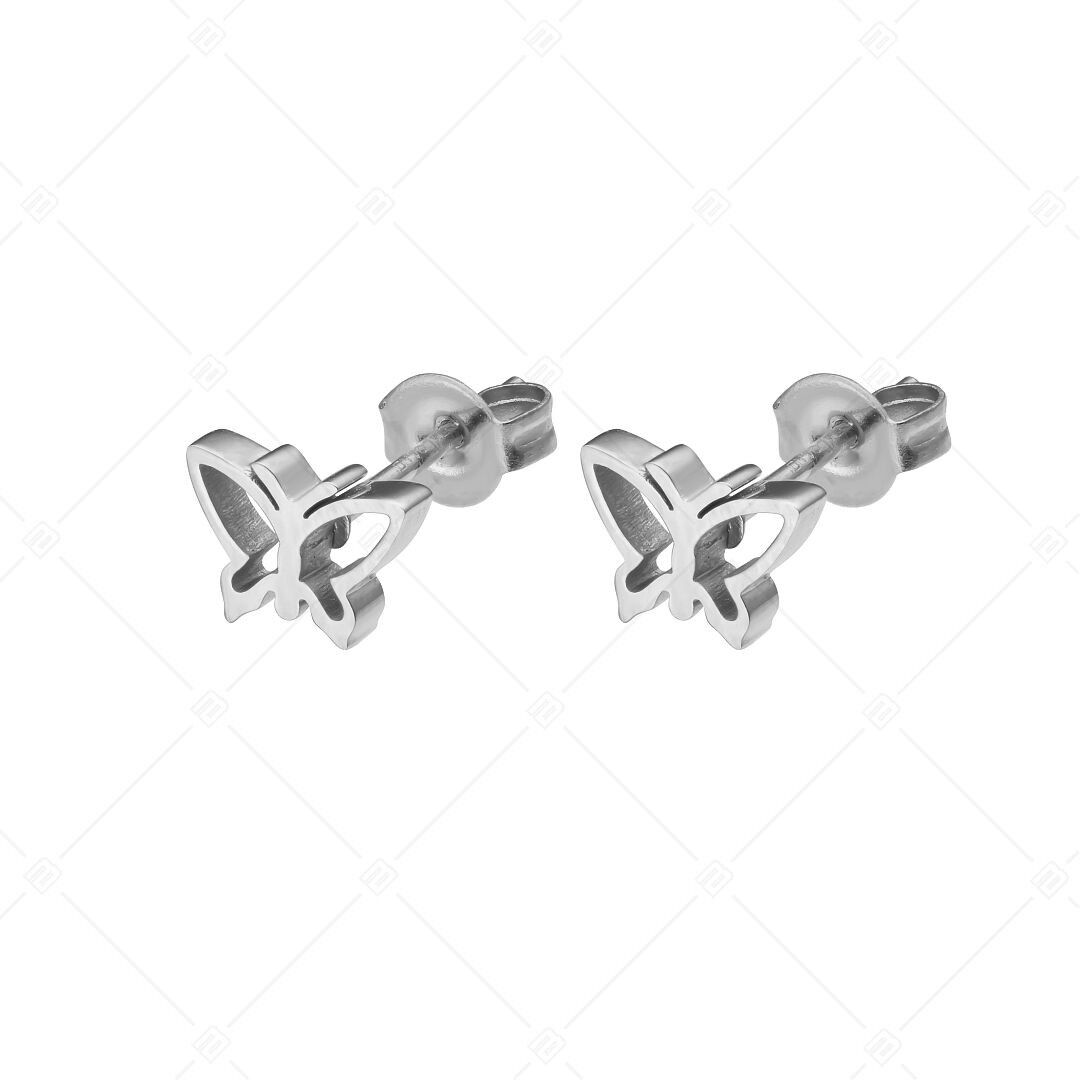 BALCANO - Vanessa / Butterfly Earrings, High Polished