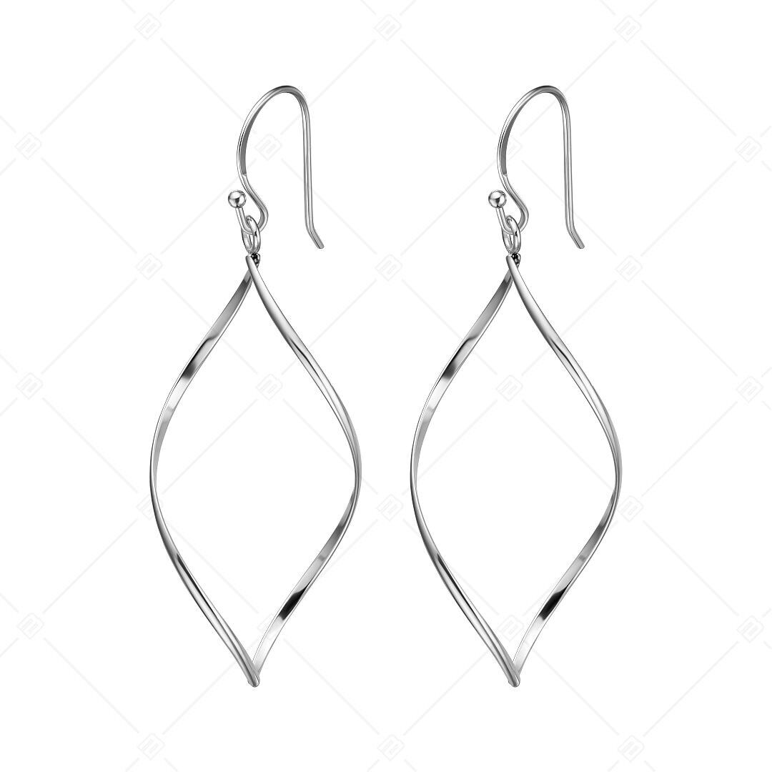 BALCANO - Claire / Dangling Stainless Steel Earrings, High Polished