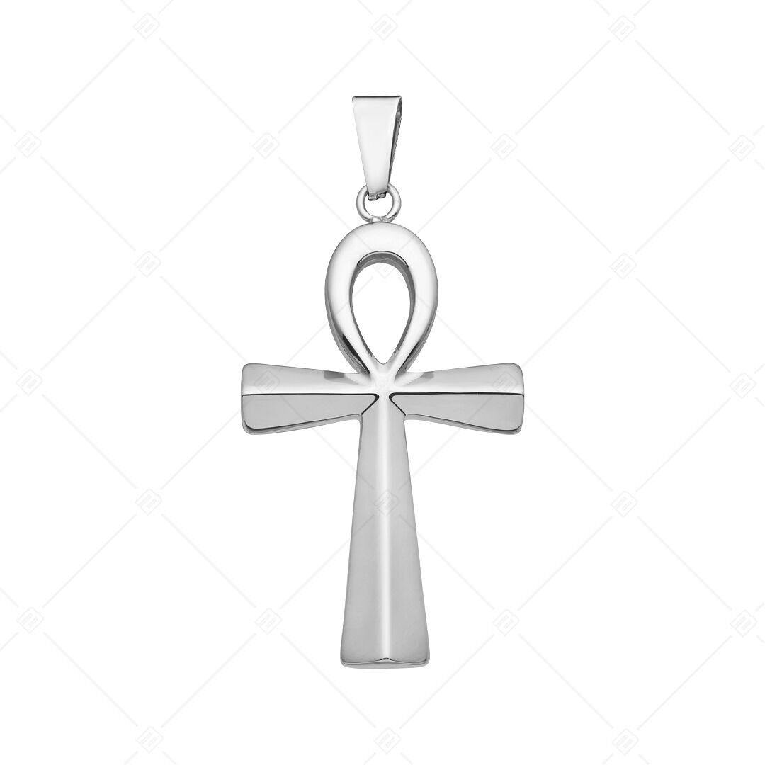 BALCANO - Pendentif Croix Isiris / Ankh (Croix égyptienne), finition polie brillante