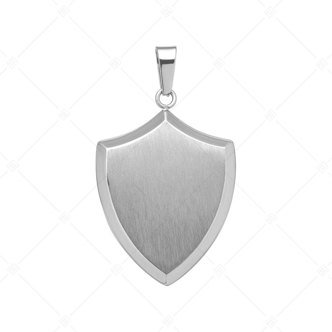 BALCANO - Escudo / Colgante de acero inoxidable, pulido alto