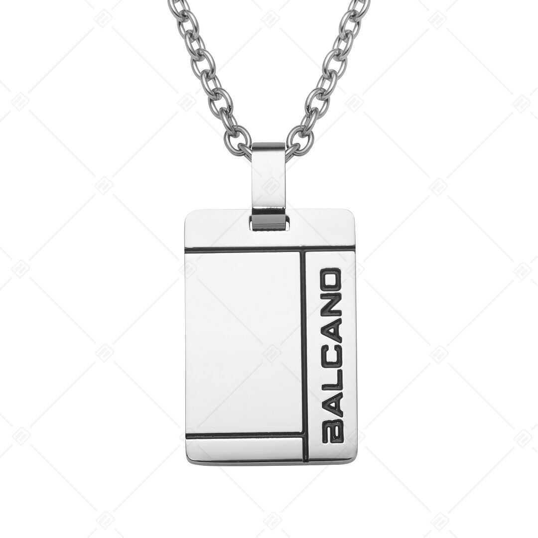 BALCANO - Ambassador / Stainless Steel Cable Chain With Elegant Pendant