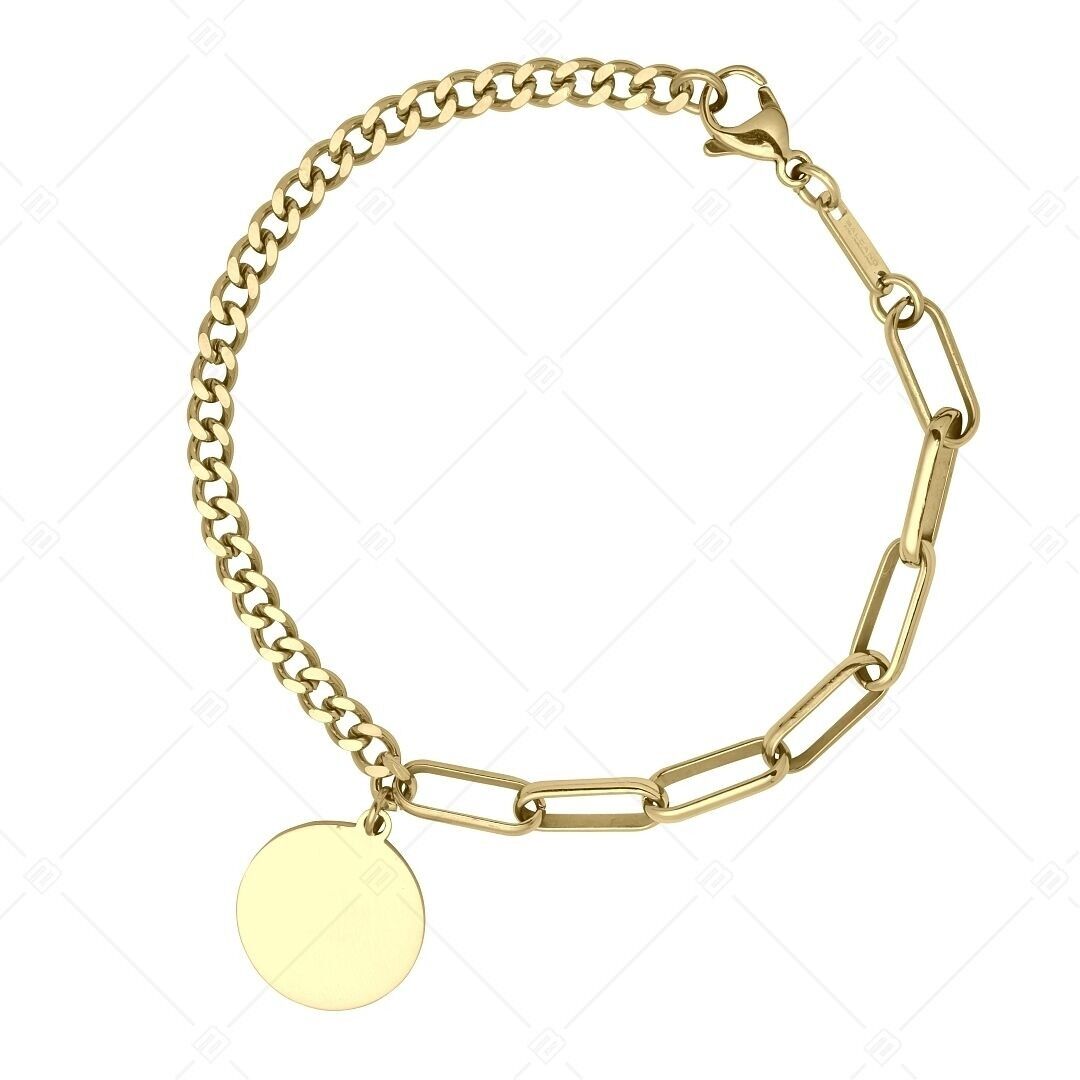 BALCANO - Jessie / Stainless Steel Fashion Bracelet, 18K Gold Plated