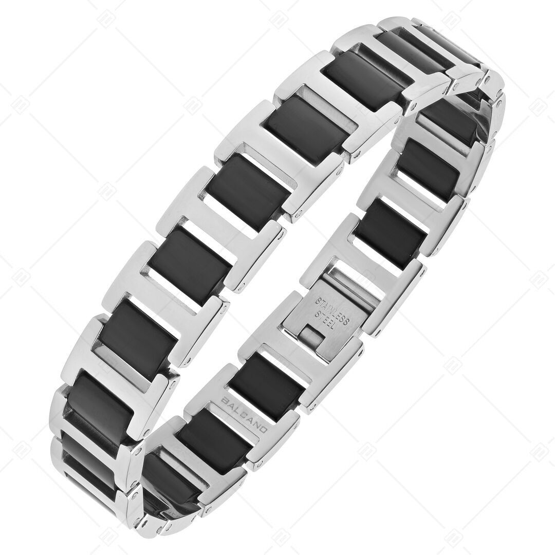 BALCANO - Clark / Fashionable Stainless Steel Bracelet With High Polish