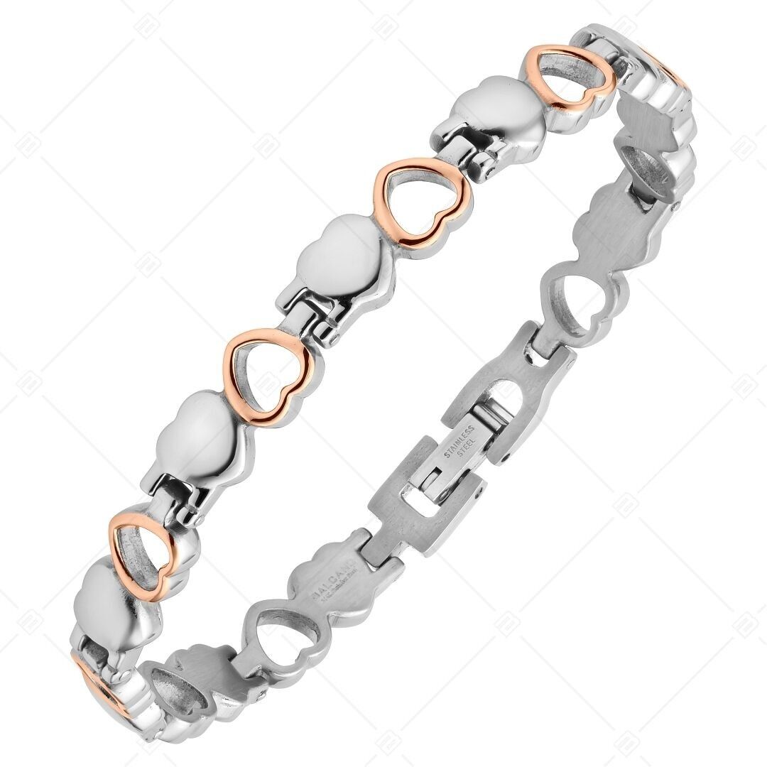 BALCANO - L' amour / Stainless Steel Heart Bracelet