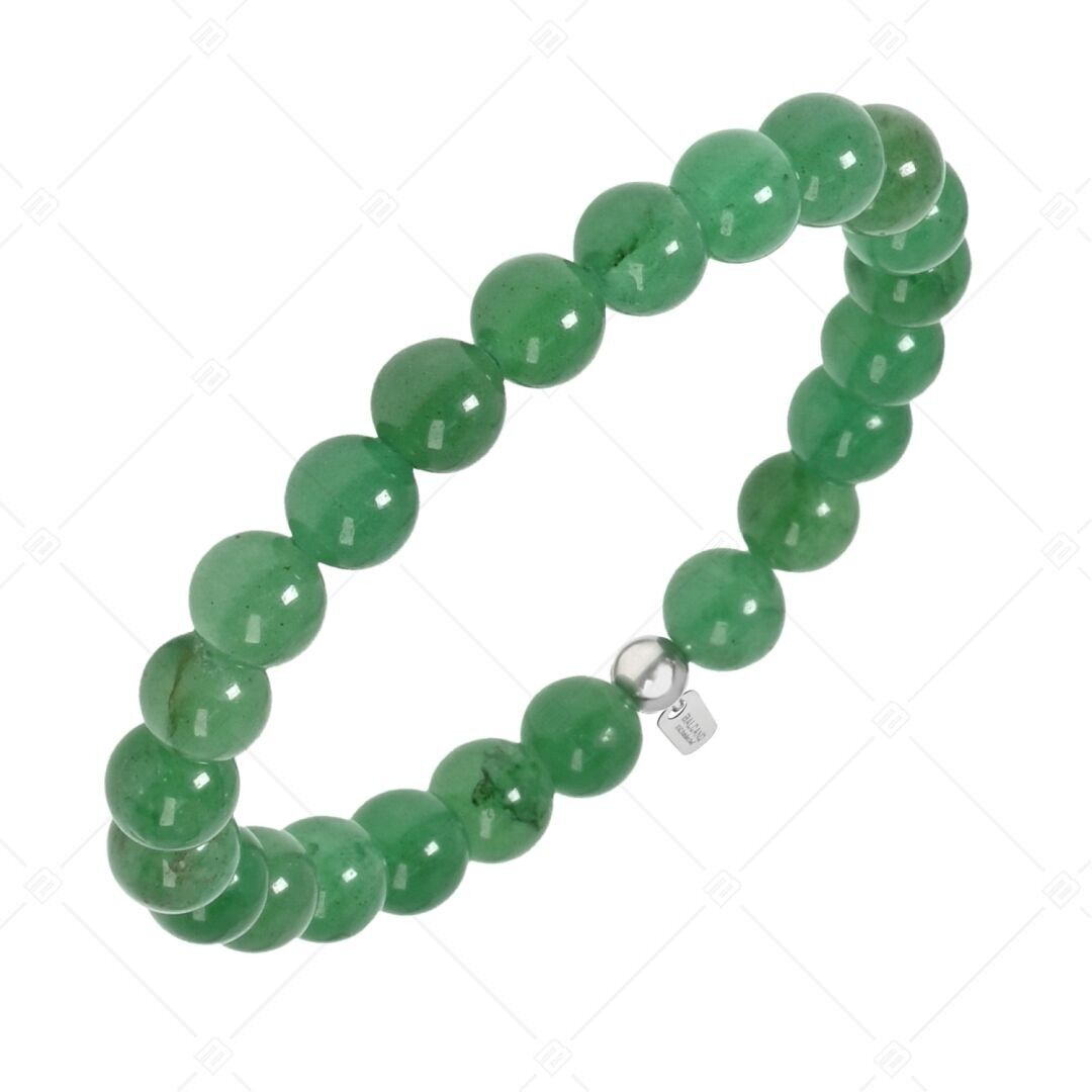 BALCANO - Pulsera de aventurina verde / piedras preciosas
