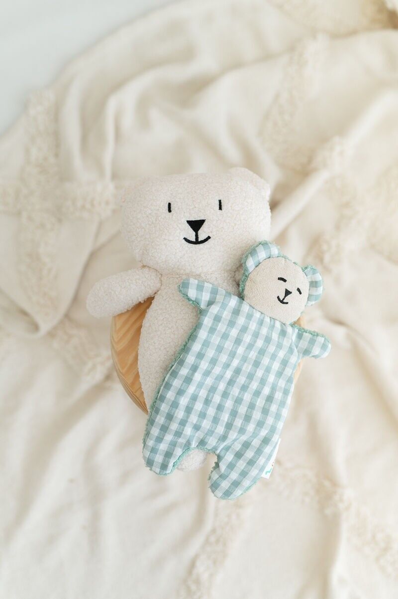 PACK TEDDY & DOUDOU GREEN MINT