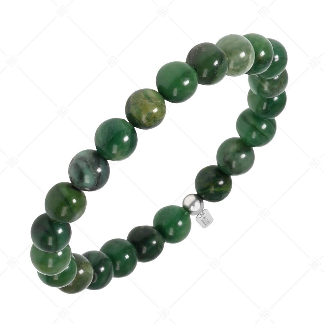 BALCANO - Pulsera de jade africano y piedras preciosas