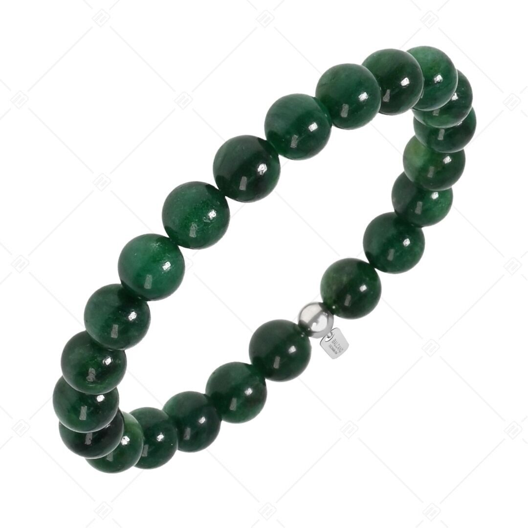 BALCANO - Pulsera de jade esmeralda y piedras preciosas