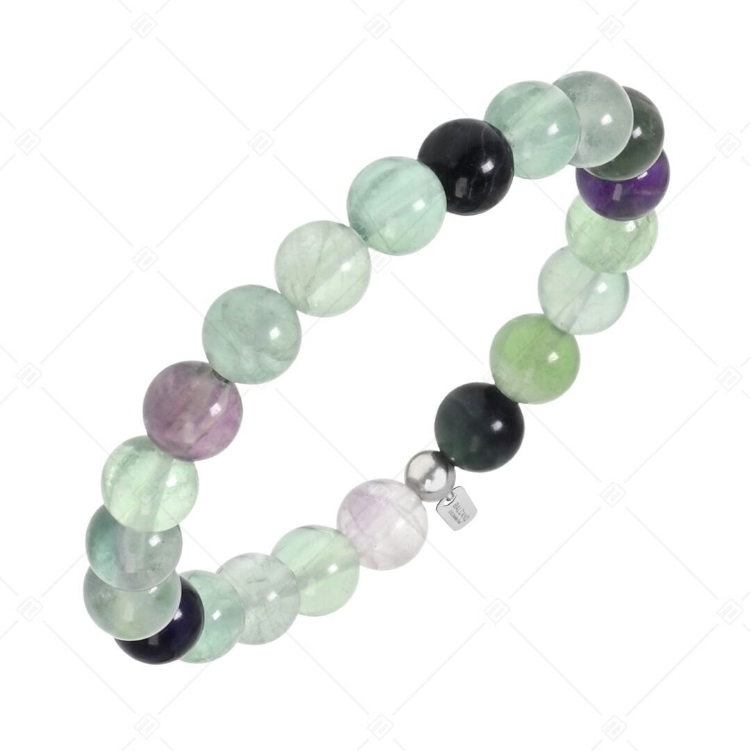 BALCANO - Pulsera de fluorita/piedra preciosa