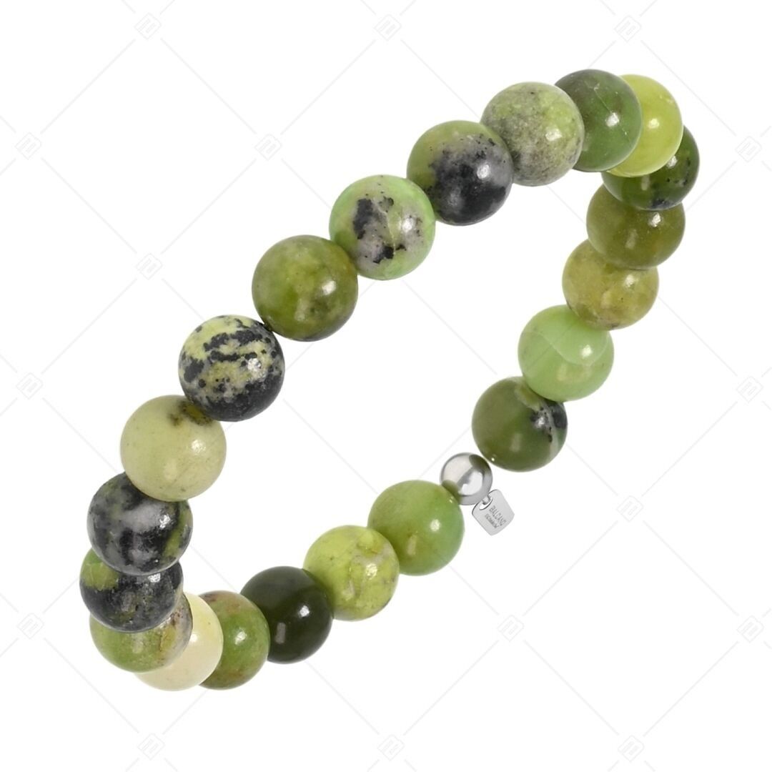 BALCANO - Pulsera de crisoprasa/piedra preciosa