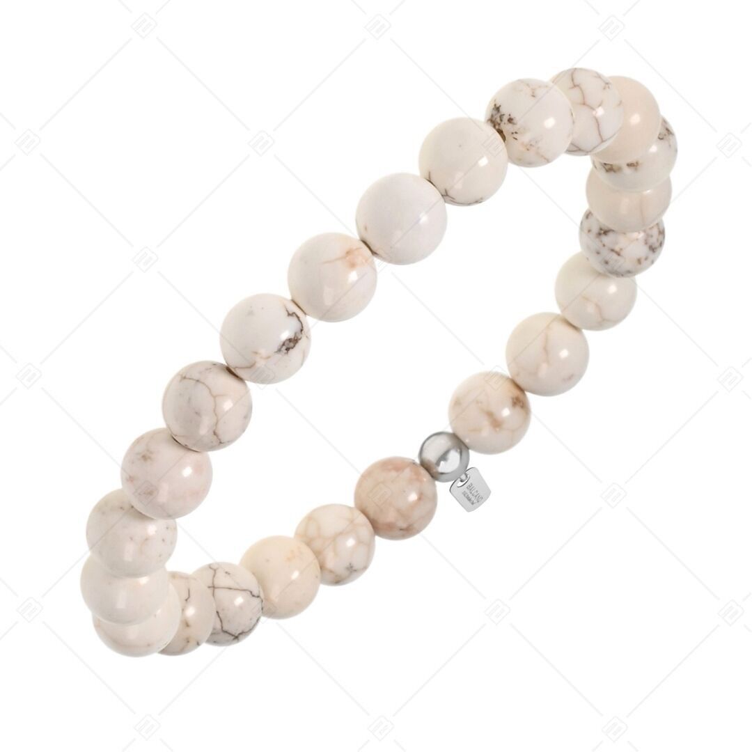 BALCANO - Pulsera de magnezita/piedra preciosa