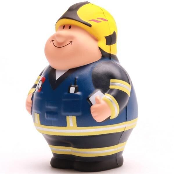 Feuer Bert 2.0 - blau - Stressball - Knautschfigur