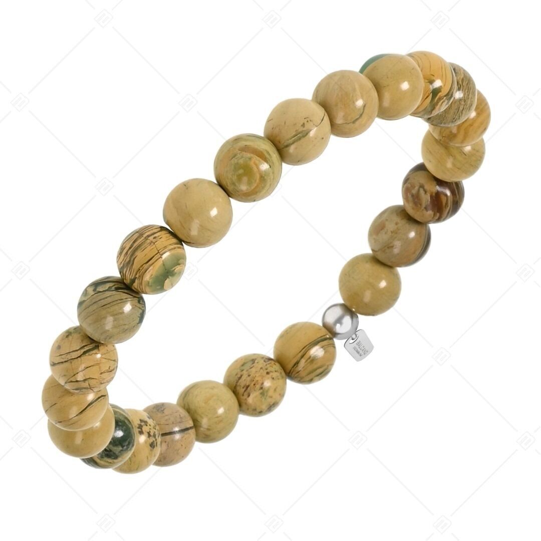 BALCANO - Pulsera de piedra de dragón verde / piedras preciosas
