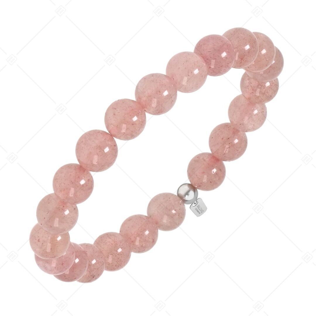 BALCANO - Pulsera de piedra preciosa/piedra Tianjin de fresa