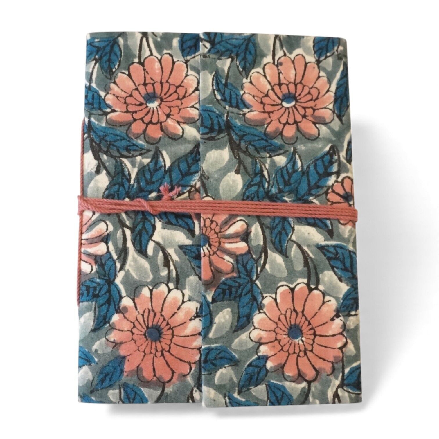 Notizbuch mit bedrucktem Stoffbezug Nr. 8