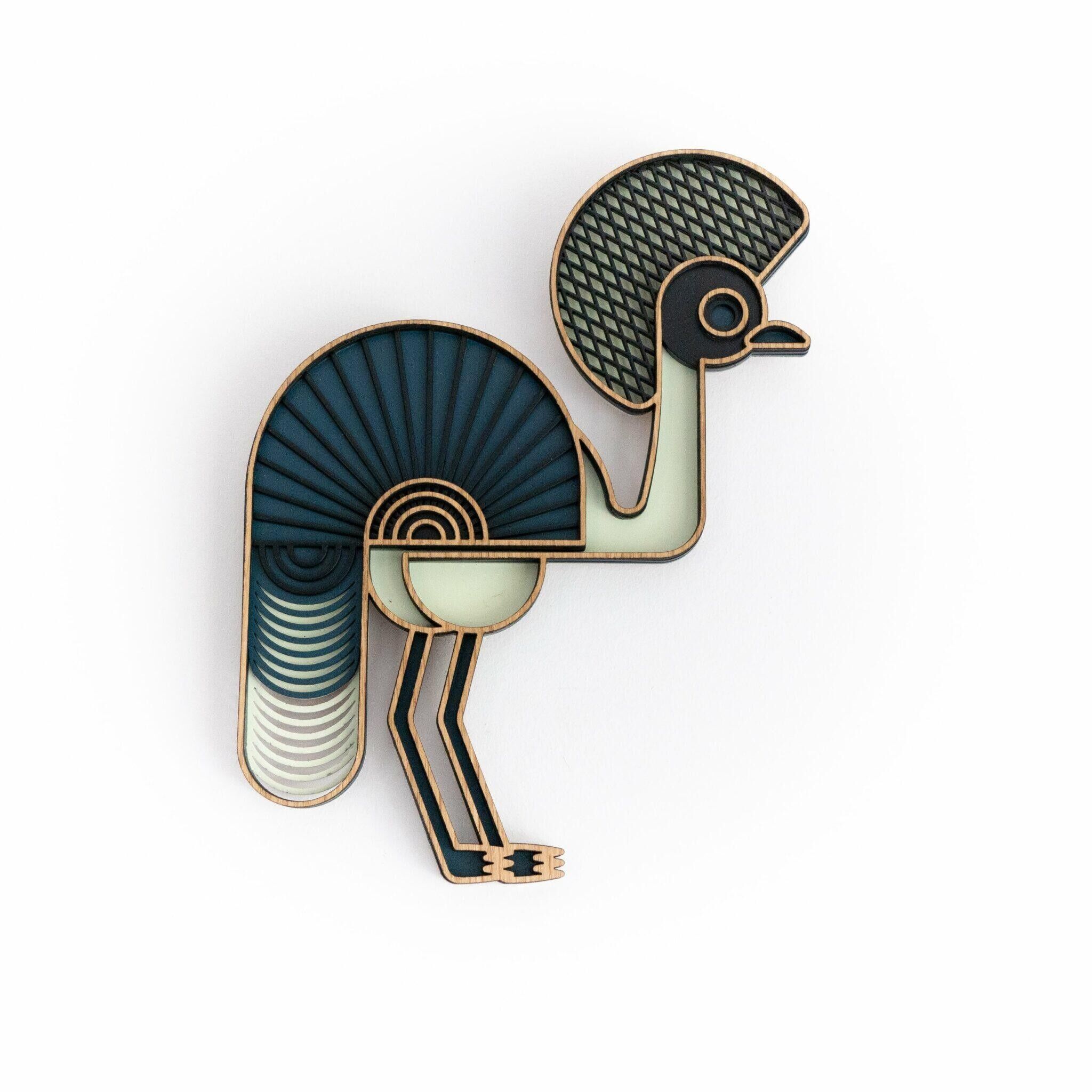 Pfauen-Wanddekoration