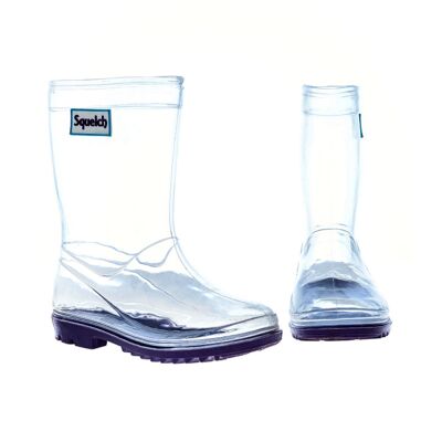 Bottes Welly transparentes Squelch