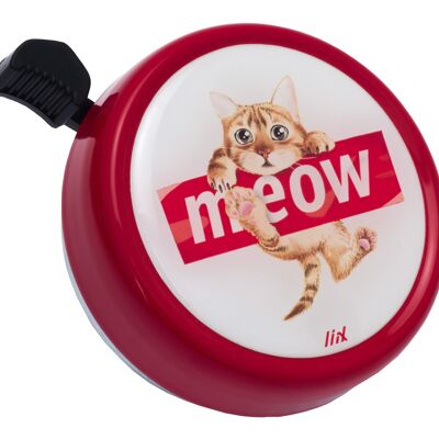 Liix Big Colour Bell Meow Red