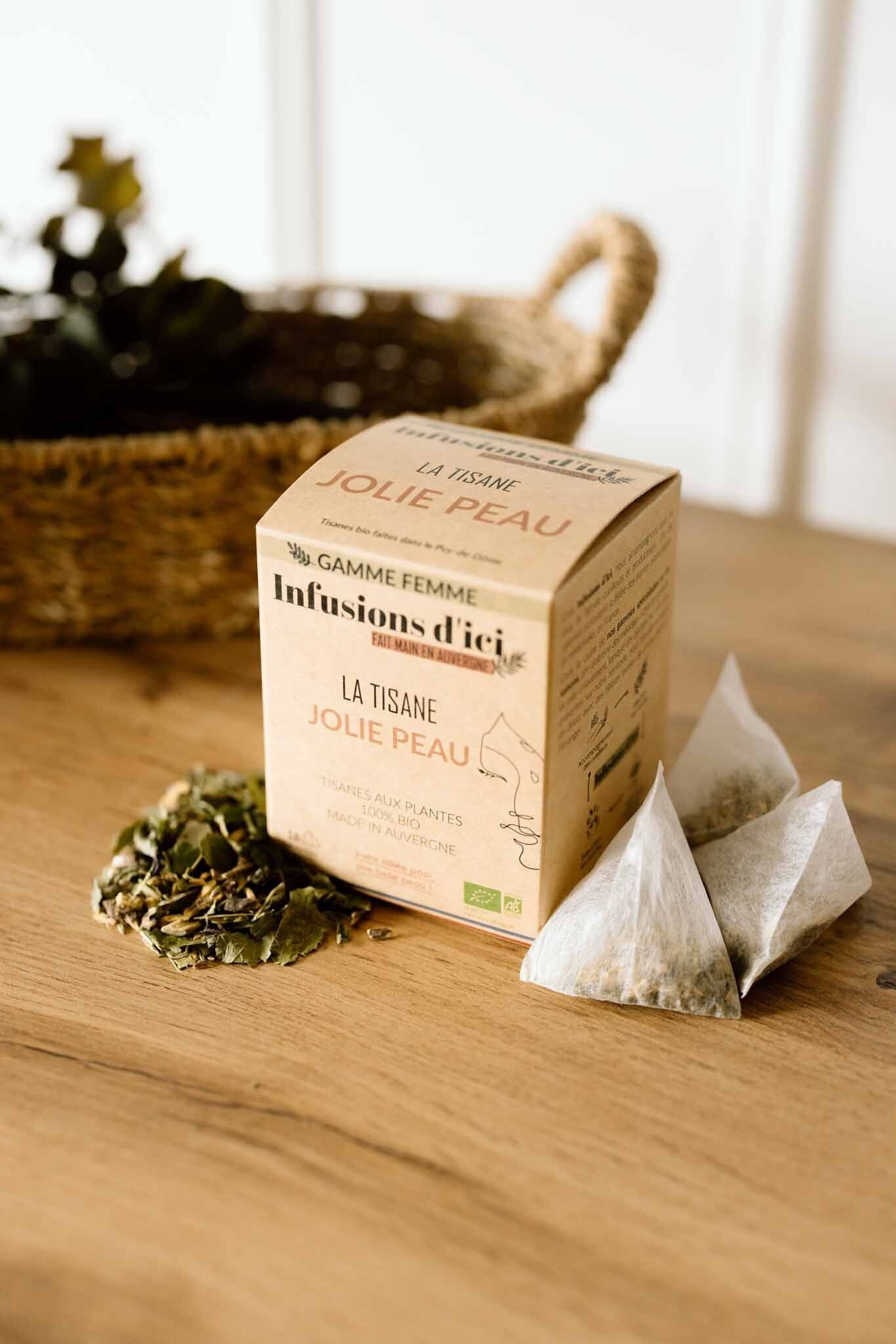 Infusion Jolie Peau - Boîte de 18 infusettes