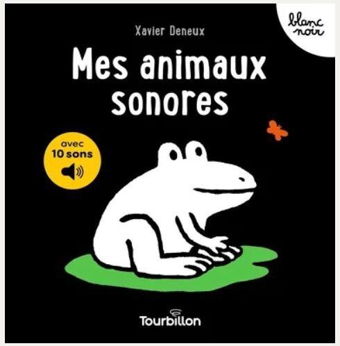 MY ANIMALS SOUND BOOK BLACK AND WHITE