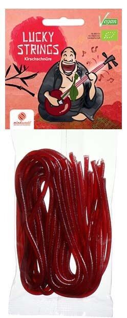 75g Lucky Strings Kirsche bio vegan
