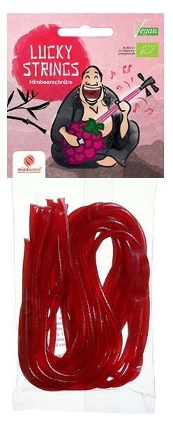 75g Lucky Strings Himbeere bio vegan