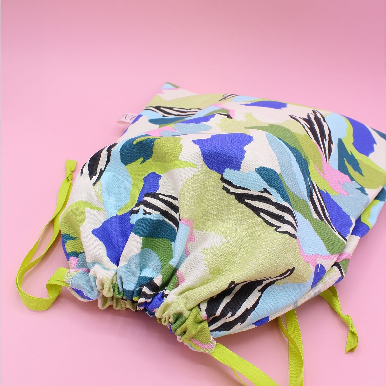 Sac à pain coton épais - vagues