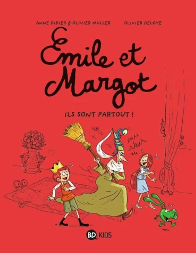 EMILE AND MARGOT COMIC BOOK: THEY'RE EVERYWHERE