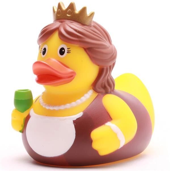 Pato chillón Reina del vino - Patito de goma