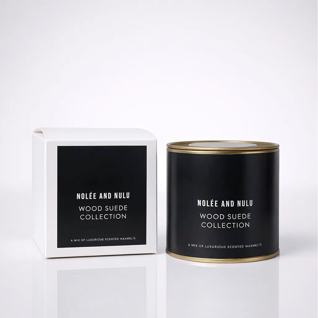 Cera fundida mixta Wood Suede Collection 140 gramos
