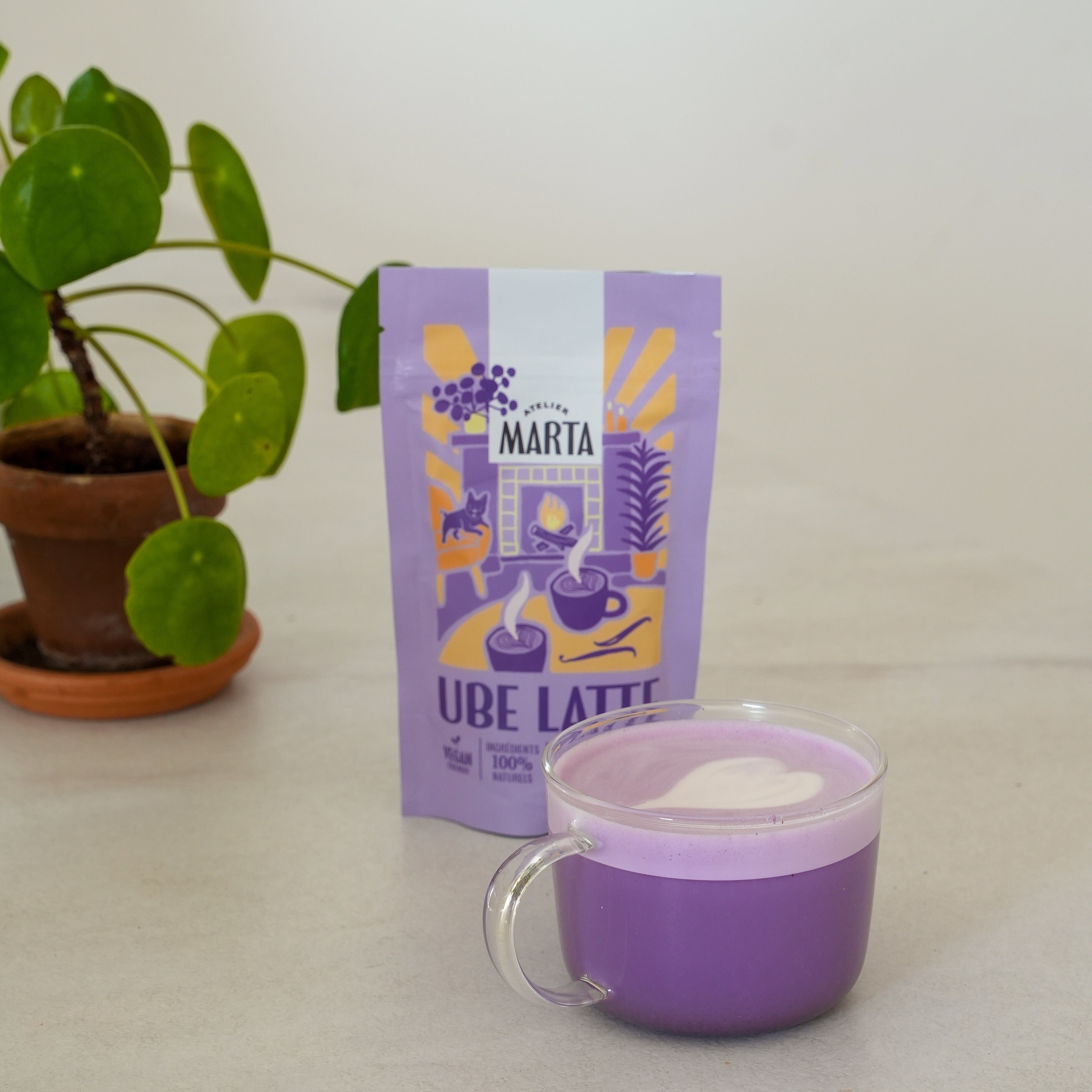 Ube Latte | Entspannung