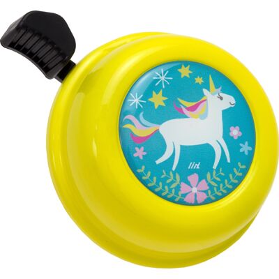 Liix Color Bell Happy Unicornio Amarillo